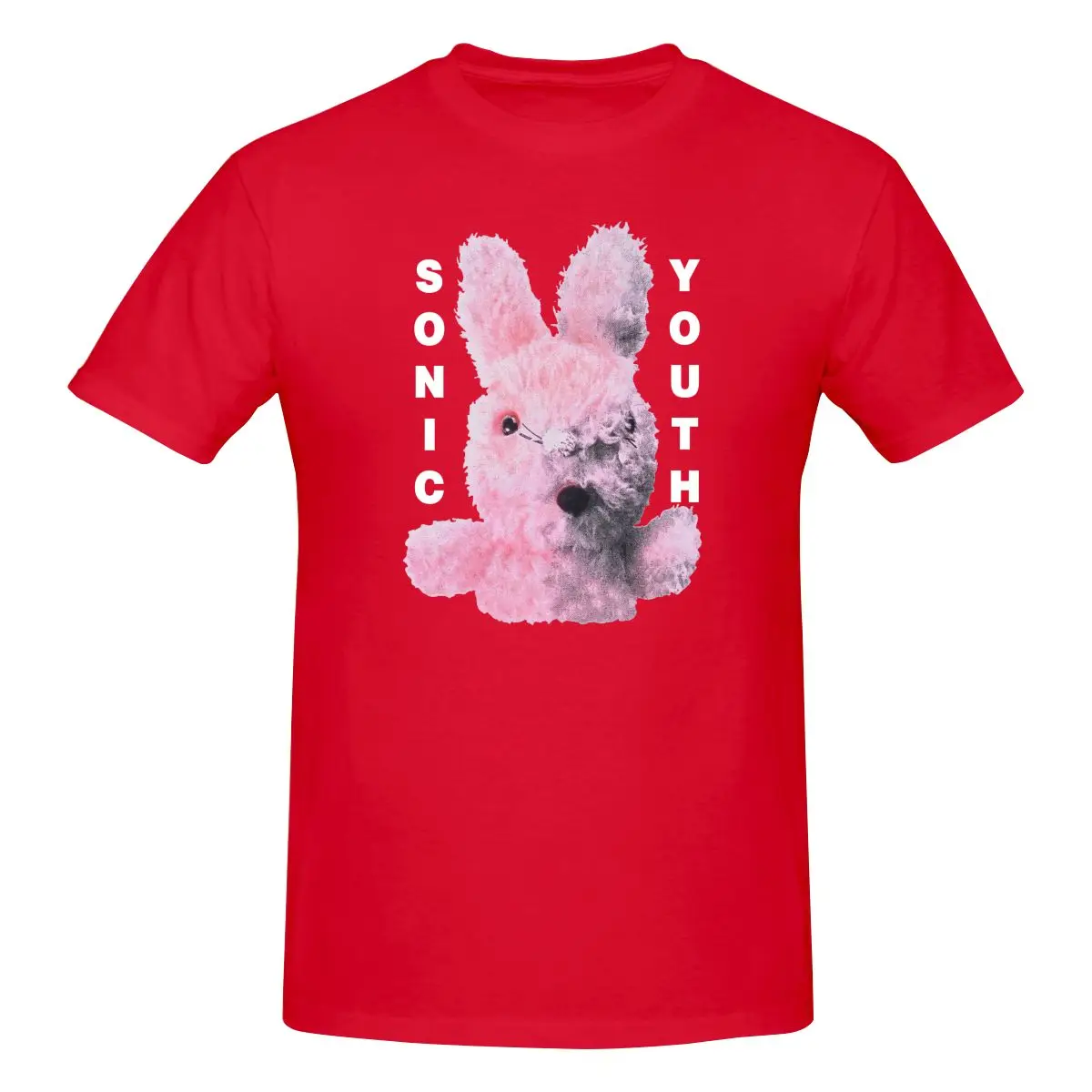 thumbnail image 1 of Camiseta de Sonic Youth Dirty Bunny, regalo, estilo retro, estilo Harajuku, combina con todo, 1 of 5