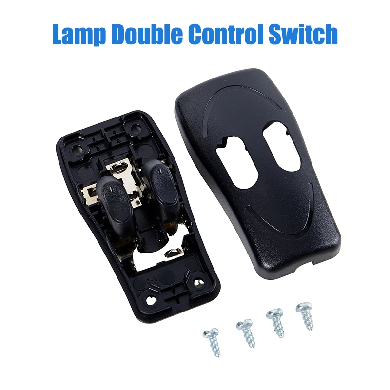 

Lamp Double Control Switch Floor Light Table Lamp Push Button Two-way Switches