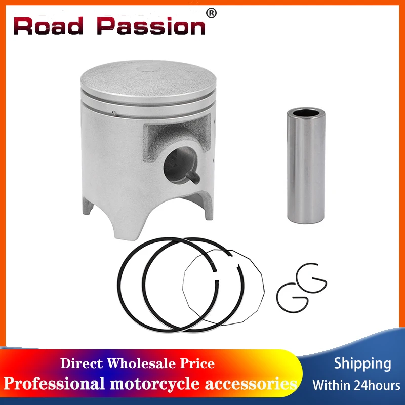 

Road Passion Motorcycle Piston & Rings Kit Set For YAMAHA TZR125 1987-92 DT125R 1988-99 R1-Z 1991 1992 Bore Size 56.4 ~ 56.9mm