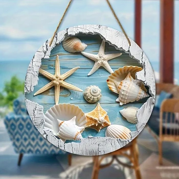Coastal Beach Wall Plaque 1