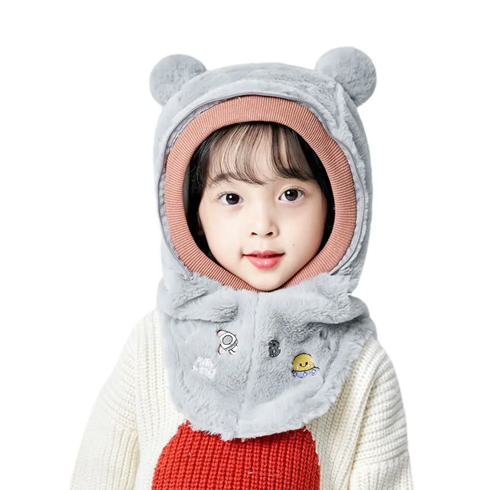Fashion Ear Protection Thick Warm Cap Cotton Winter Warm Snow Hat Windproof Fur Windproof Hats Children