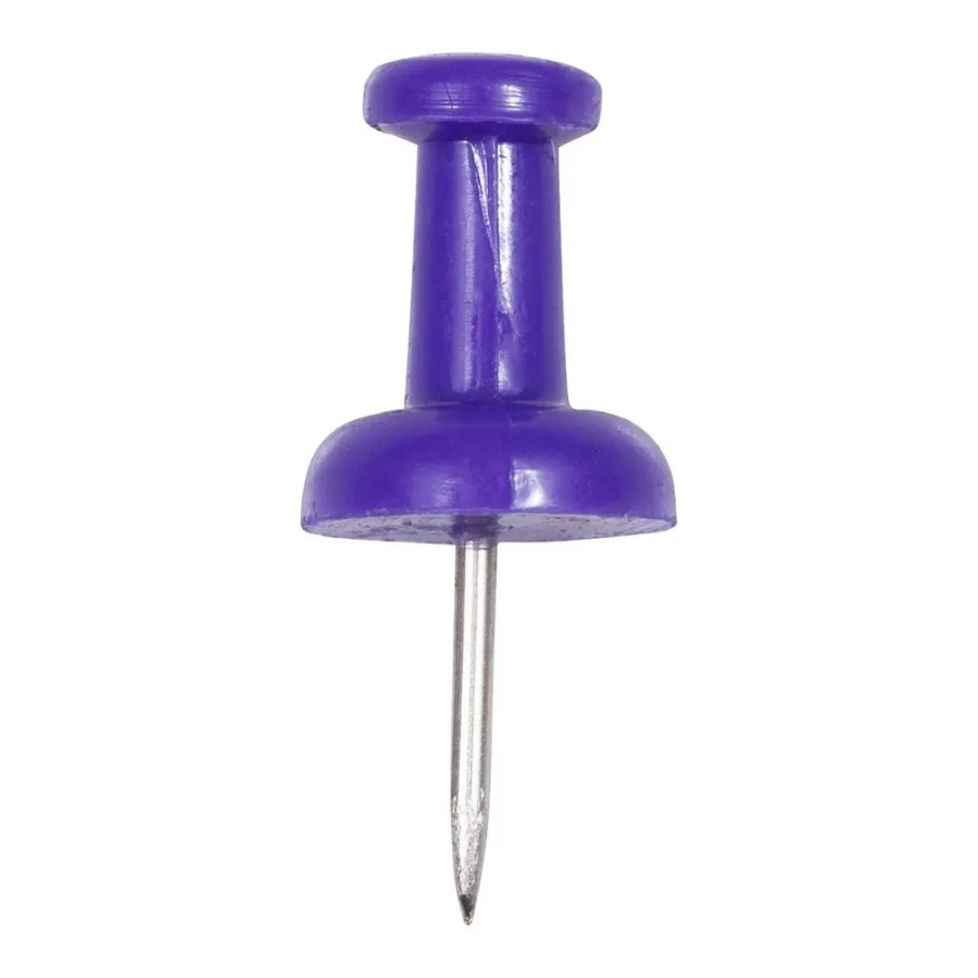Purple Push Pins for Office Home Organization Pack