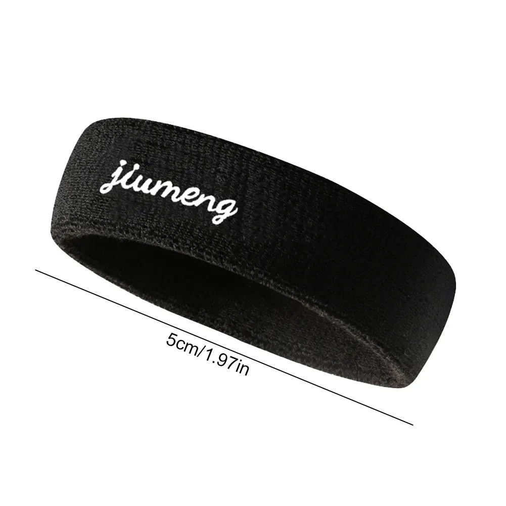 5pcs Sports Headband Running Fitness Sweatband Quick-Dry Elastic Absorbent Men Women Cycling Jog Tennis Yoga Gym Hair Bandage