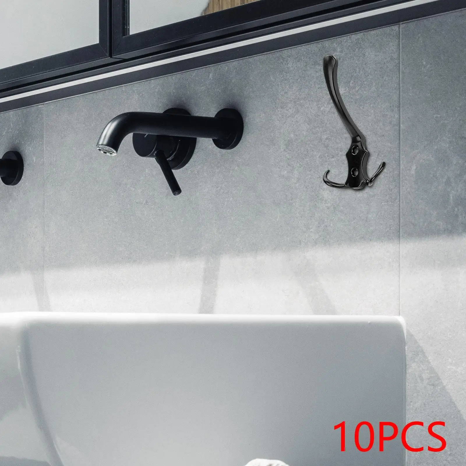 

10 шт., настенные крючки для ключей
