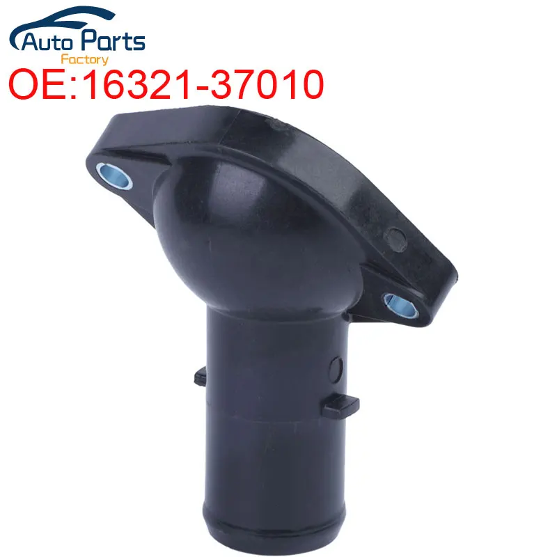 

New Water Outlet Thermostat Cover For Toyota Corolla Matrix CR-H Scion iM xD 16321-37010 1632137010