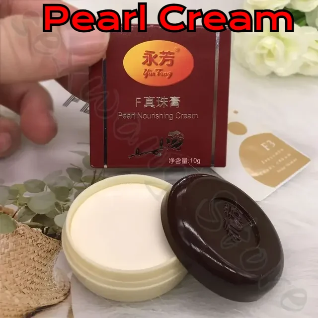 Yongfang-Crème aux perles, estompe la mélanine, éclaircit le teint de la peau, hydratante, anti-cernes et réparatrice, 10ml 1