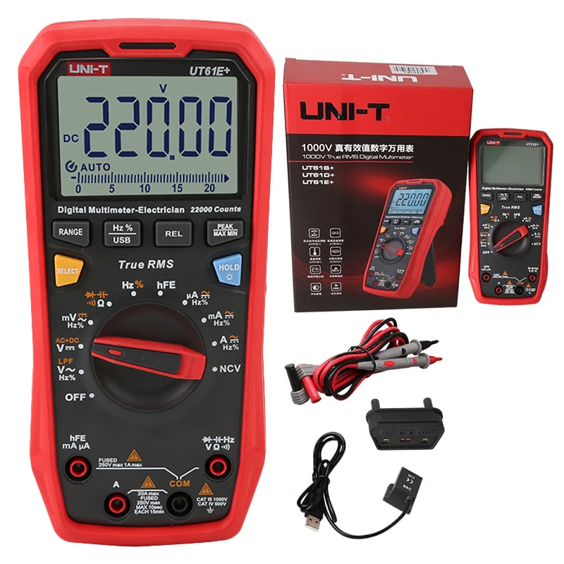 Professional Digital Multimeter | Uni-t Digital Multimeter | Multimeter Counts - - Aliexpress