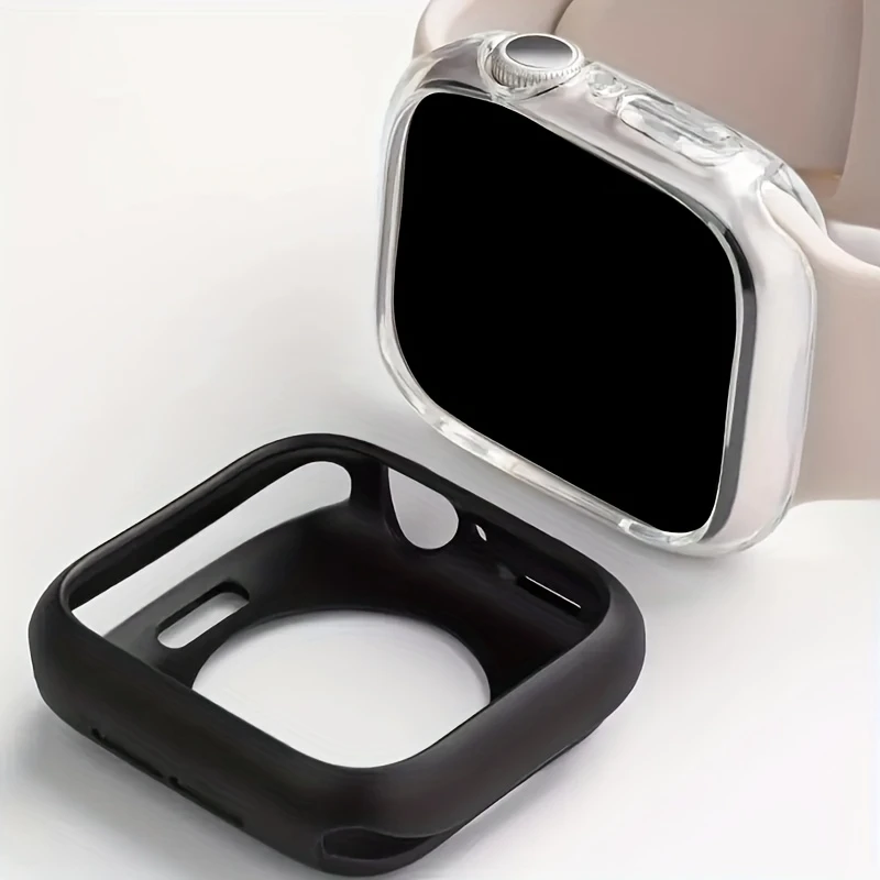 4-Piece Silicone Protective Bumper Cover for Apple Watch Accessories
