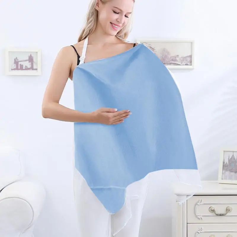 Nursing Cover Breathable 360 Degree Coverage Nursing Poncho For Breastfeeding Soft Apron For Women Breastfeeding Baby