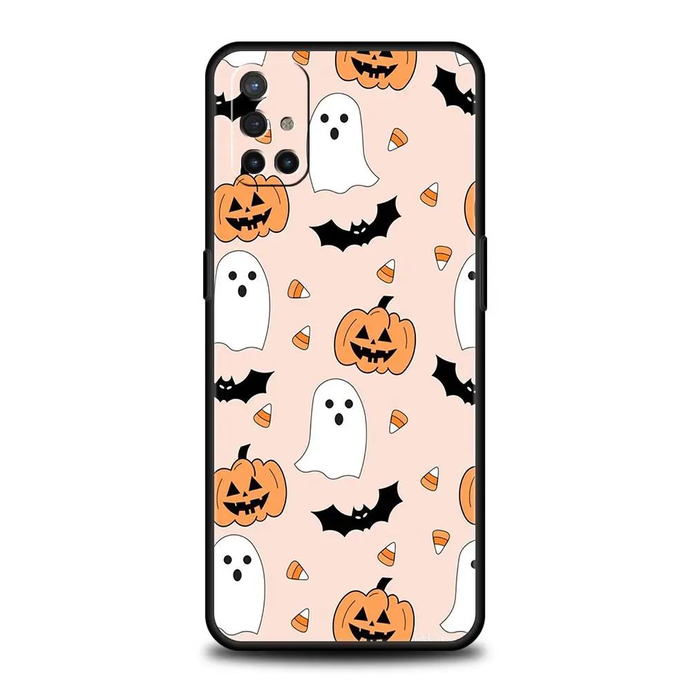 Autumn Leaves and Fox Pumpkin Halloween Phone Case