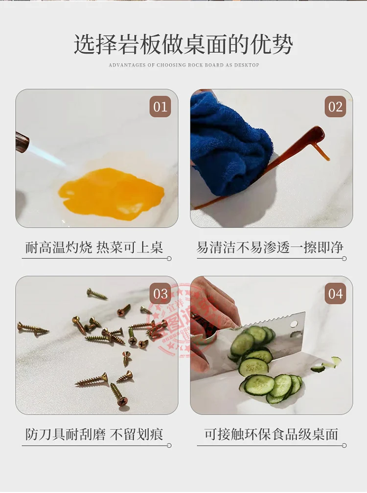 Description Picture 6 of itemRound Chairs Kitchen Table Dining Garden Kitchen Marble Home Dinner Living Room Tables Balcony Patio Comedor Balcony Furniture