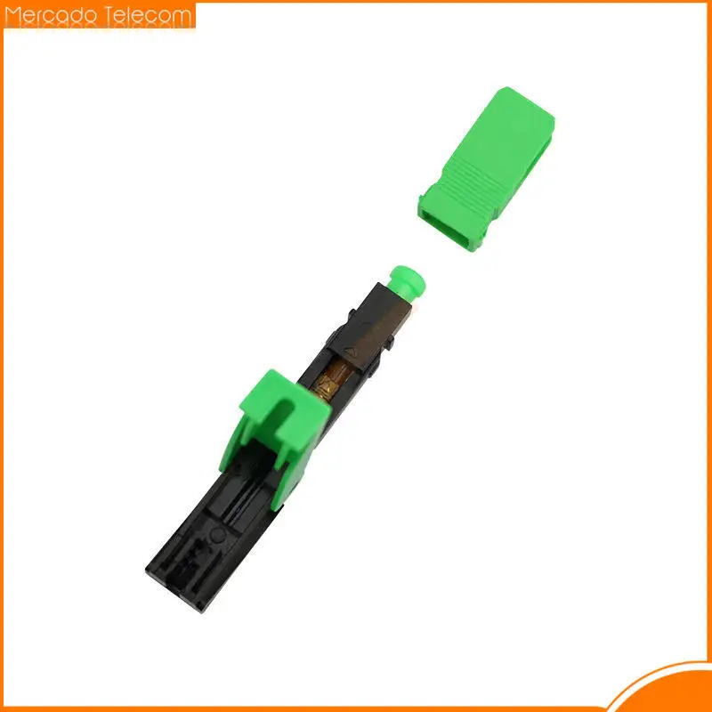 50/100/200 PCS FTTH Quick Connector Fiber Optic Fast Connector Embedded High Quality SC/APC Tool Cold Connection Adapter