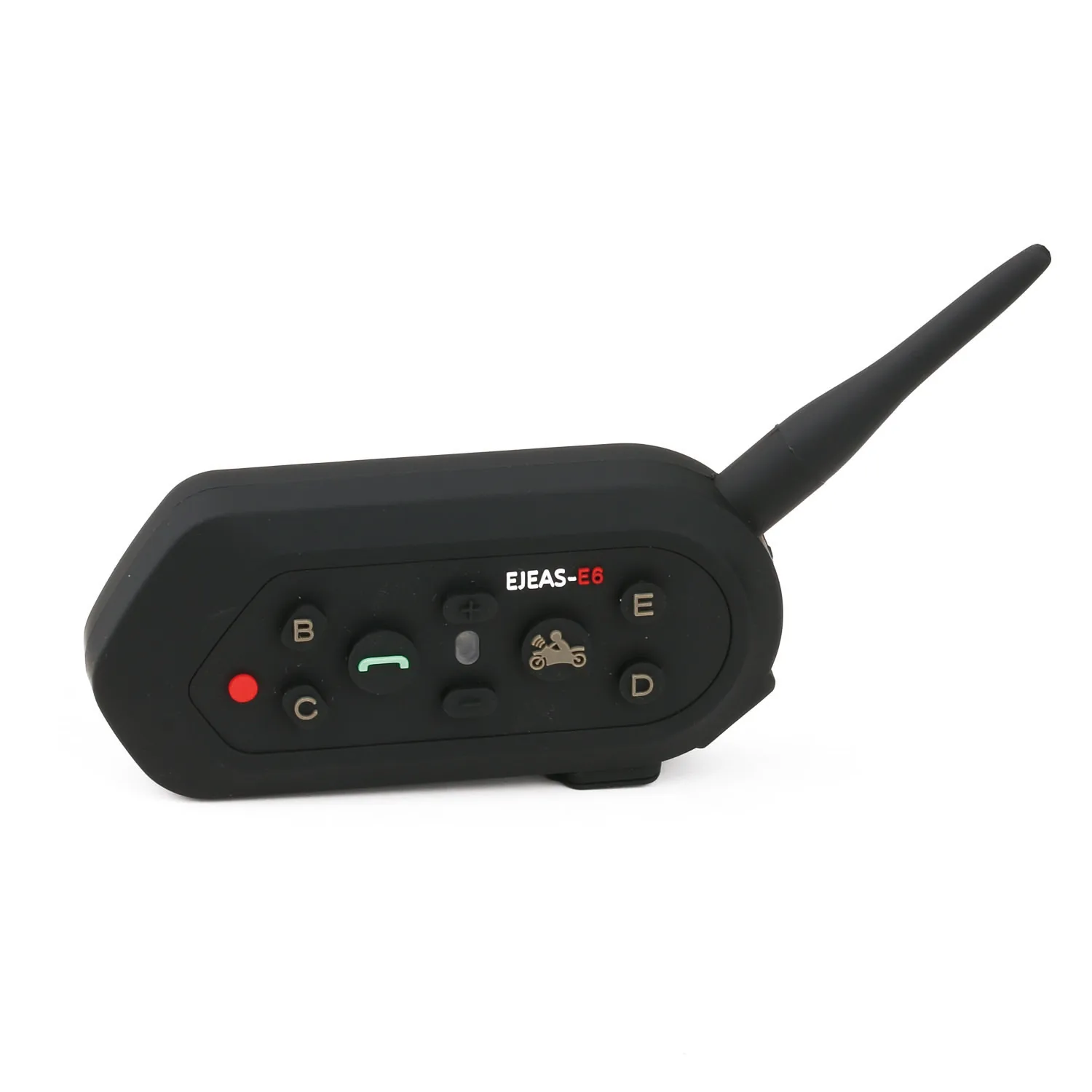 

Helmet Motorcycle Intercom E6 Waterproof Full-duplex real-time intercom for 2 people at the same time Helmet Interphone