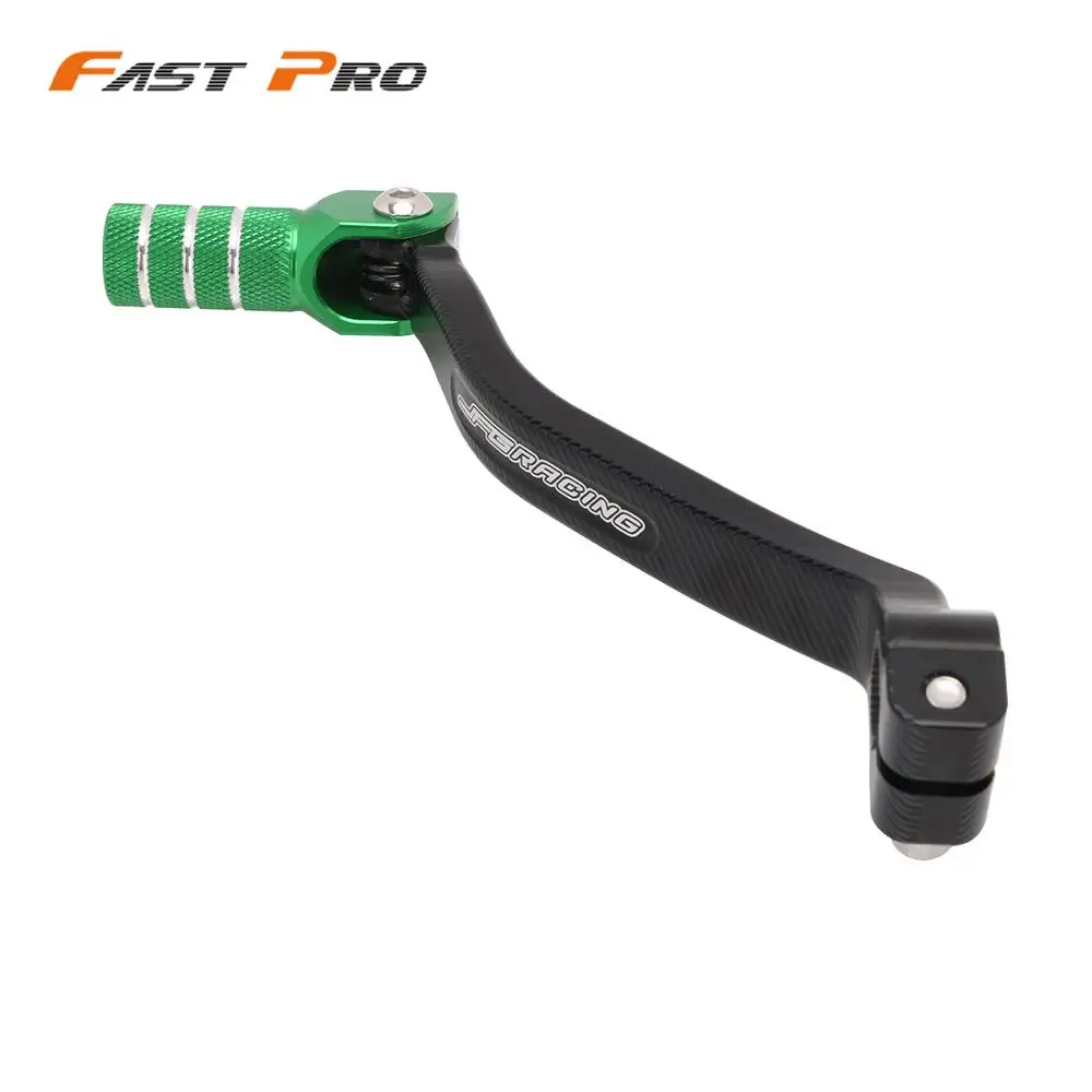 CNC Motorcycle Accessory Folding Gear Shift Pedal Lever Shifter For Kawasaki KX250F KX 250F 2009- Motocross Dirt Bike