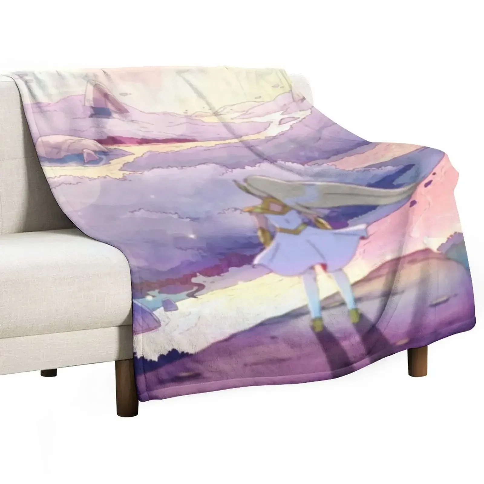 

New She-Ra Looking Over Etheria Throw Blanket Plush Blankets For Sofas Blankets