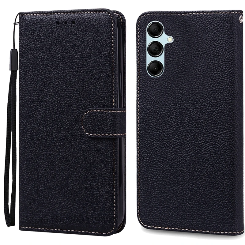 Leather Wallet Flip Phone Case - Premium Cover for Samsung Galaxy M55 5G