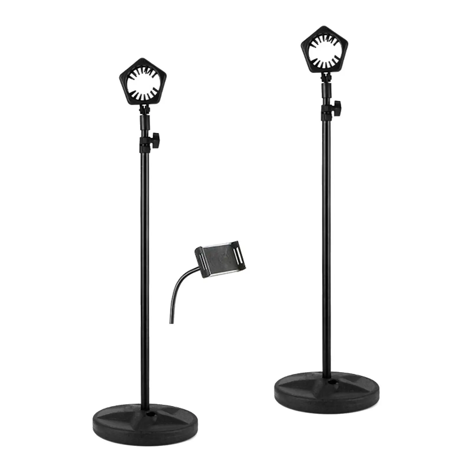 Lazy Hair Dryer Stand Hands Free Rack for Pet Hair Dryer Adjustable Height for Children Daily Use Pet Grooming Bathroom Salon
