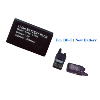 Per Baofeng Nuovo BF-T1 Mini Walkie Talkie Batteria T-10C Capacità 3.7V 1500mAh Batterie al litio
