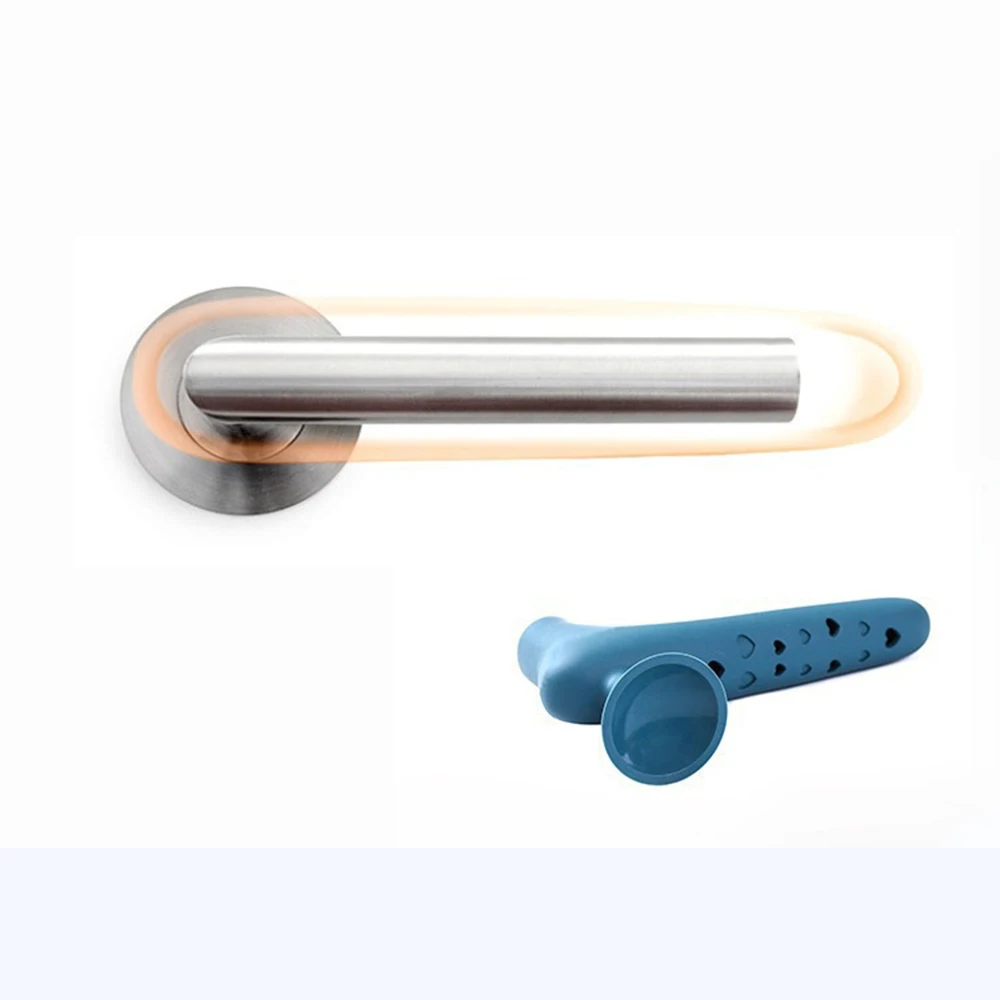 1PC Silicone Door Handle Anti-Collision Sheath Children door handle covers