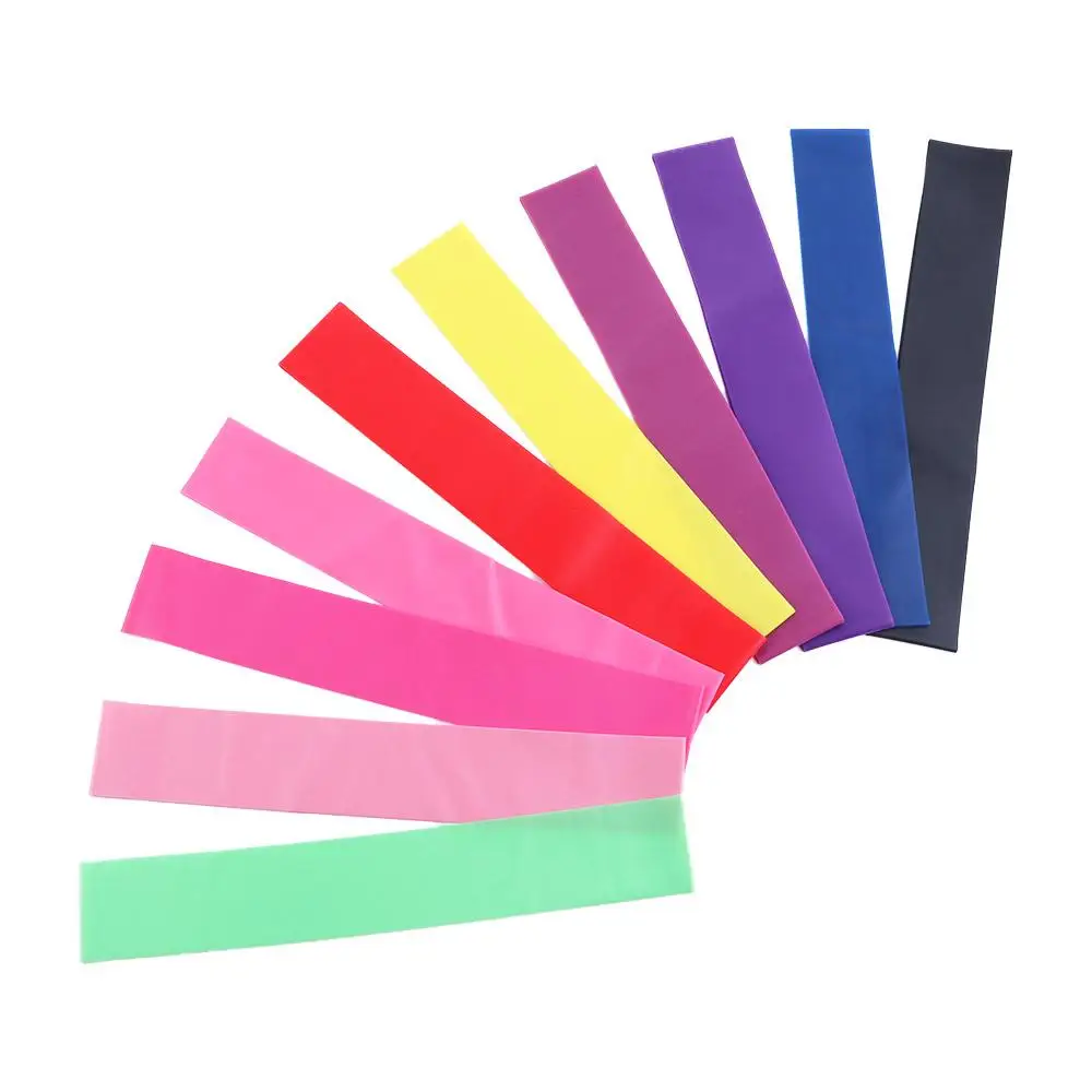 Sport Sports Equipment Fitness Workout Equipment Training Rubber Fitness Band Resistance Bands Rubber Pull Rope Yoga Bands 1