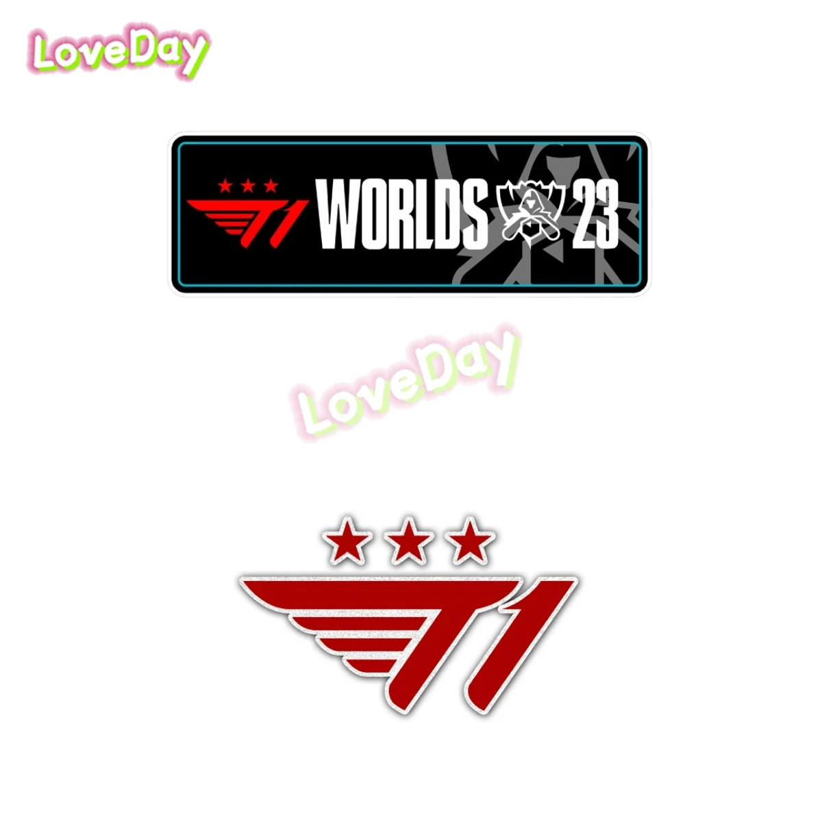 

S13 финалы Южной Кореи LCK T1 наклейка на автомобиль команды виниловая мотоциклетная Автомобильная наклейка электронная Спортивная наклейка