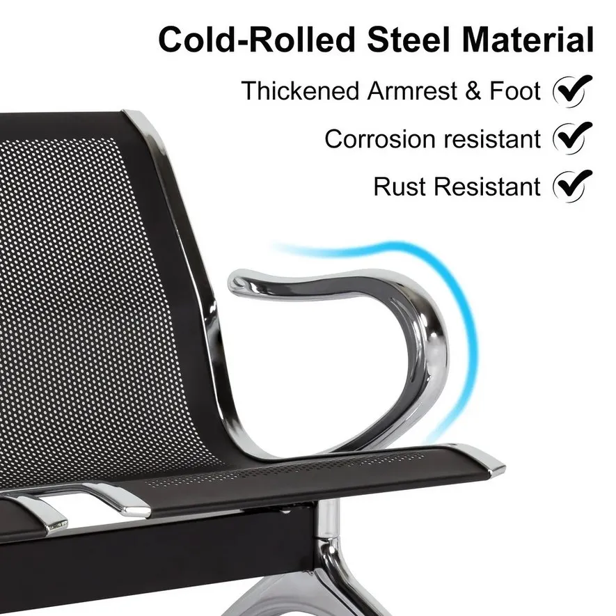 Chair Airport Reception Waiting Chair Chaise Lounge Bank Salon