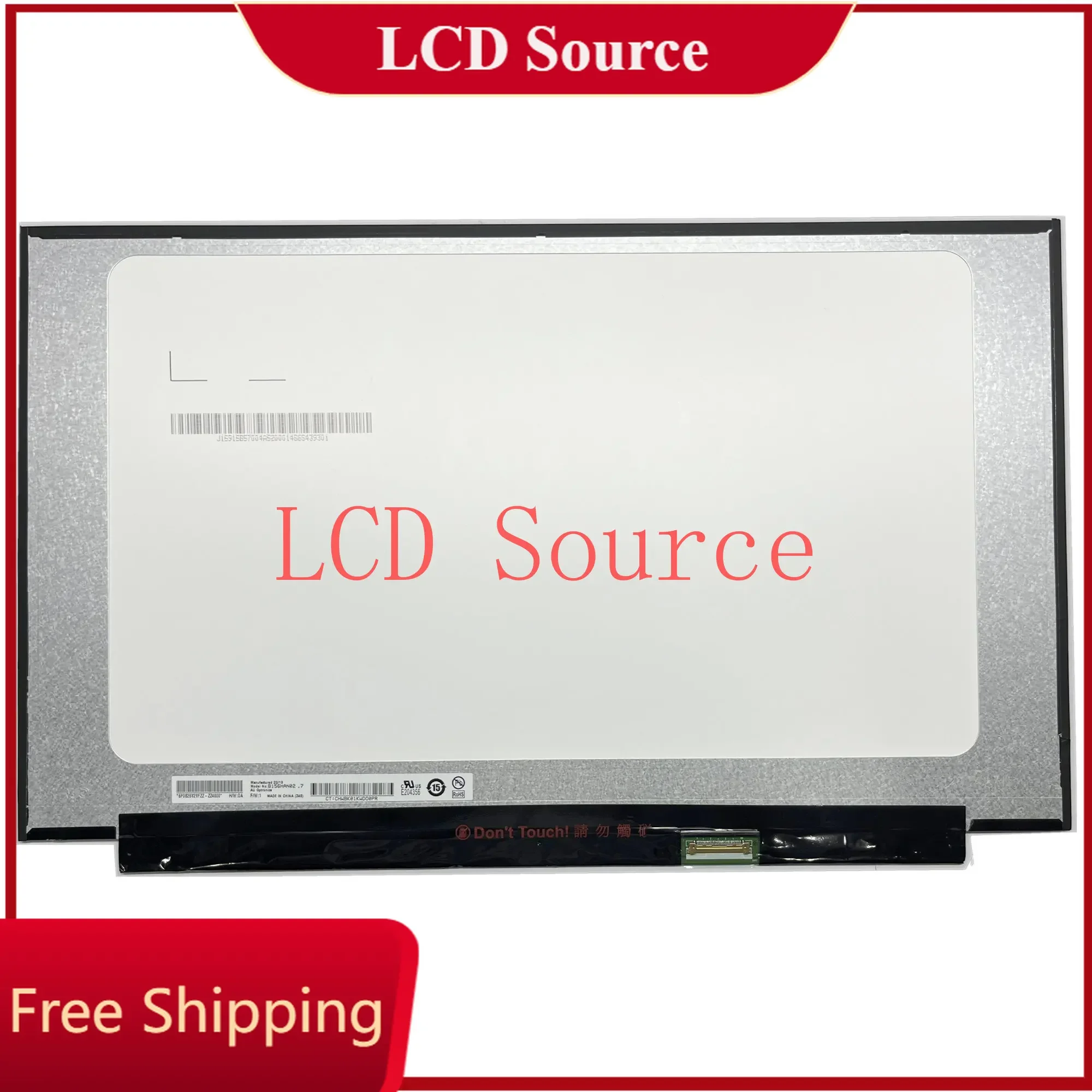 

B156HAN02.7 fit B156HAN02.1 B156HAN02.2 B156HAN02.4 NV156FHM-N48 EDP 30 PIN 1920×1080 PANEL 15.6inch Laptop LCD SCREEN NEW