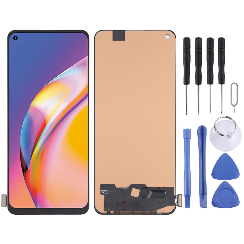 

TFT ЖК-экран для OPPO Reno5 F/Reno5 Z/Reno5 Lite/CPH2217 CHP2211 CPH2205 дигитайзер в полной сборке без распознавания отпечатков пальцев
