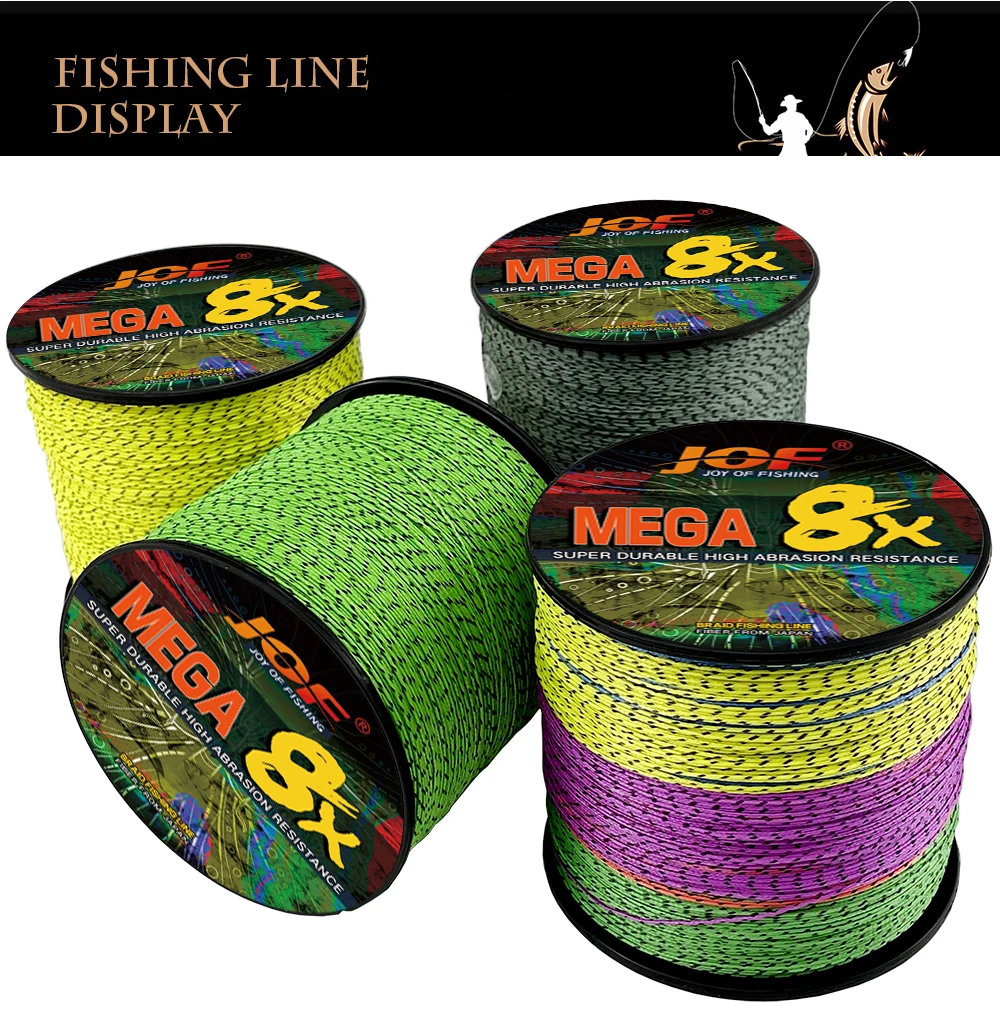 Braided Fihing Line Invisible Spotted 500m 300M 100M Carp Fish Pe Wire 8 Strands 0.14mm-0.5mm 22LB 31LB 39LB 43LB 52LB 61LB 78LB