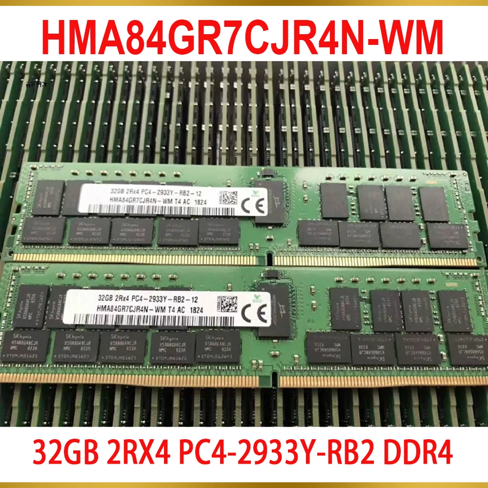 1 Pcs For SK Hynix RAM 32G 32GB 2RX4 PC4 2933Y RB2 DDR4 Memory 2933 DDR4