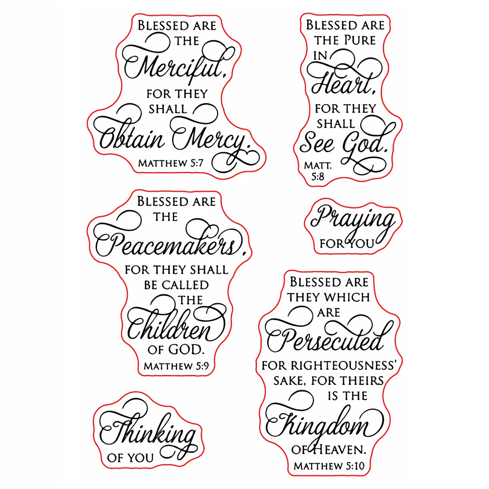 

Transparent Clear Silicone Stamp, Seal for DIY Scrapbooking, Photo Album, Decorative Clear Stamp