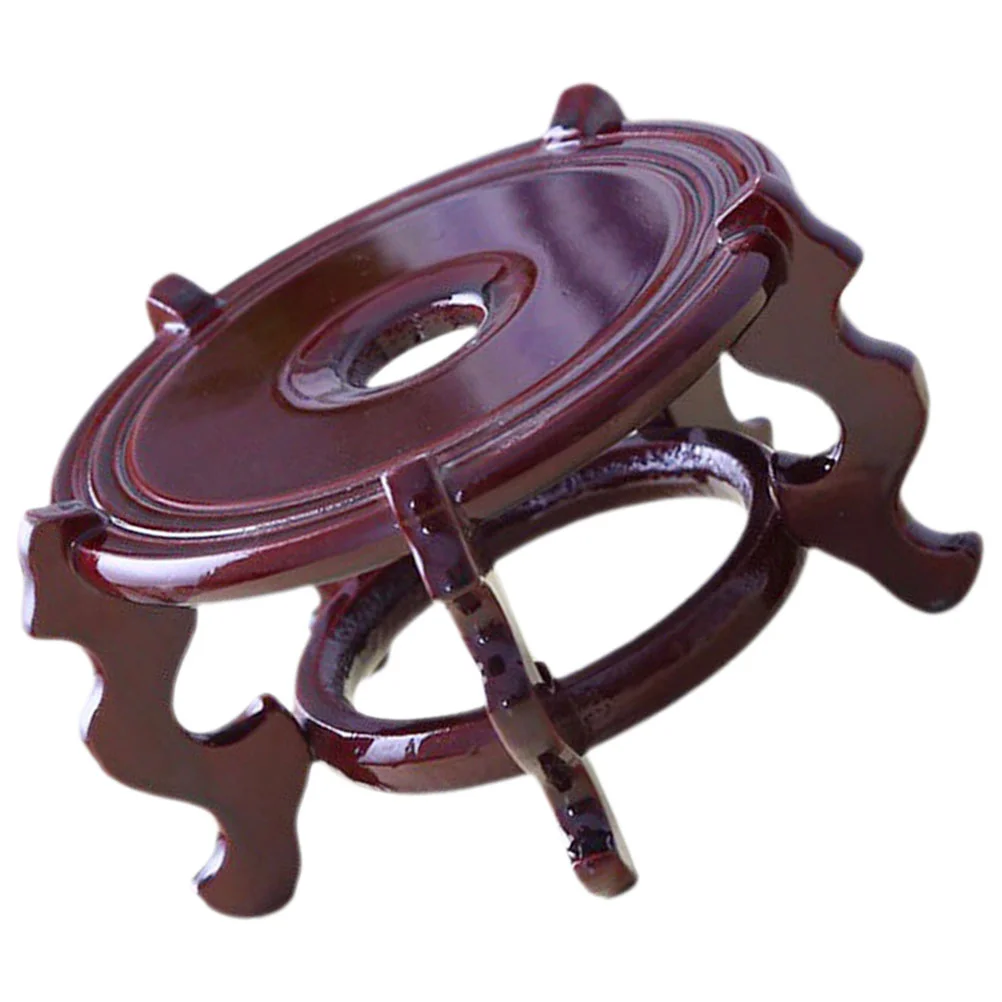 

Flower Pot Base Plant Pots Stand Vase Holder Flowerpot Indoor Rack Wood Household Wooden Riser