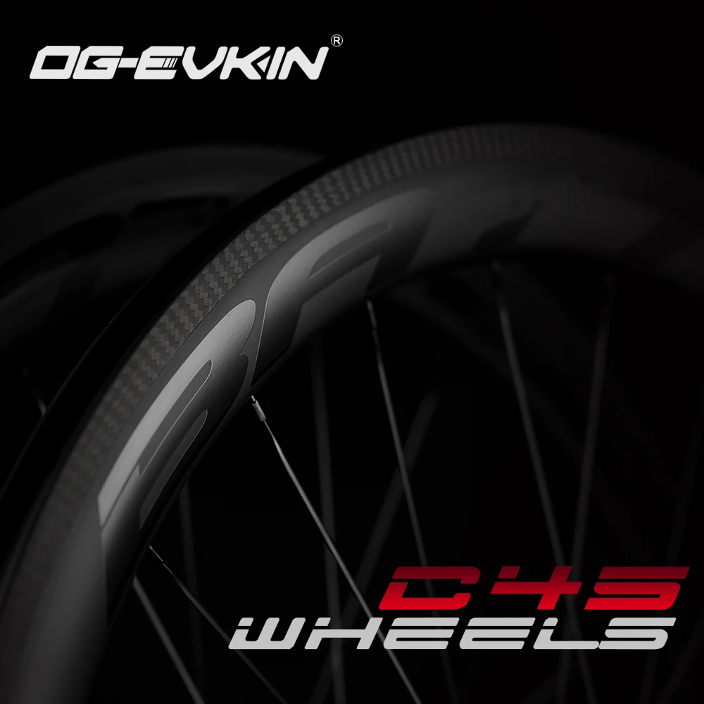 OG EVKIN RW 002 Ruote In Carbonio C Freno V Brake Copertoncino 45  millimetri di Profondità 25 millimetri Esterno di Larghezza Ruote In  Carbonio Per Bici Da Strada 700c UCI Wheelset|Bicycle Wheel| - AliExpress