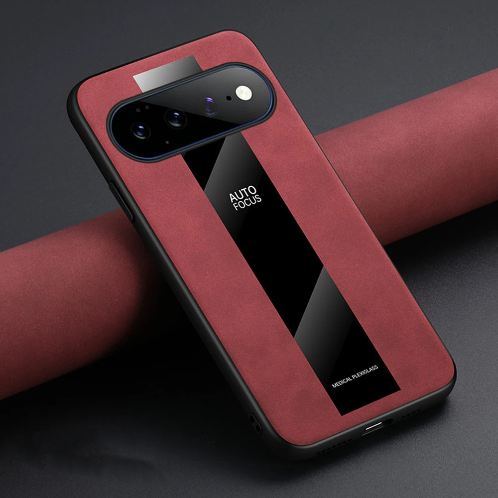 Luxury Sheepskin PU Leather Business Matte Shockproof Phone Case