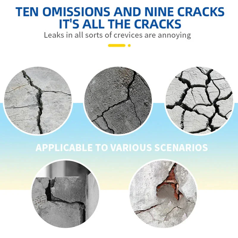 500ml Crack Repair Waterproof Potting Compound Quick-Drying Sealant Resistant Concrete Concrete Caulking Adhesive Waterproof