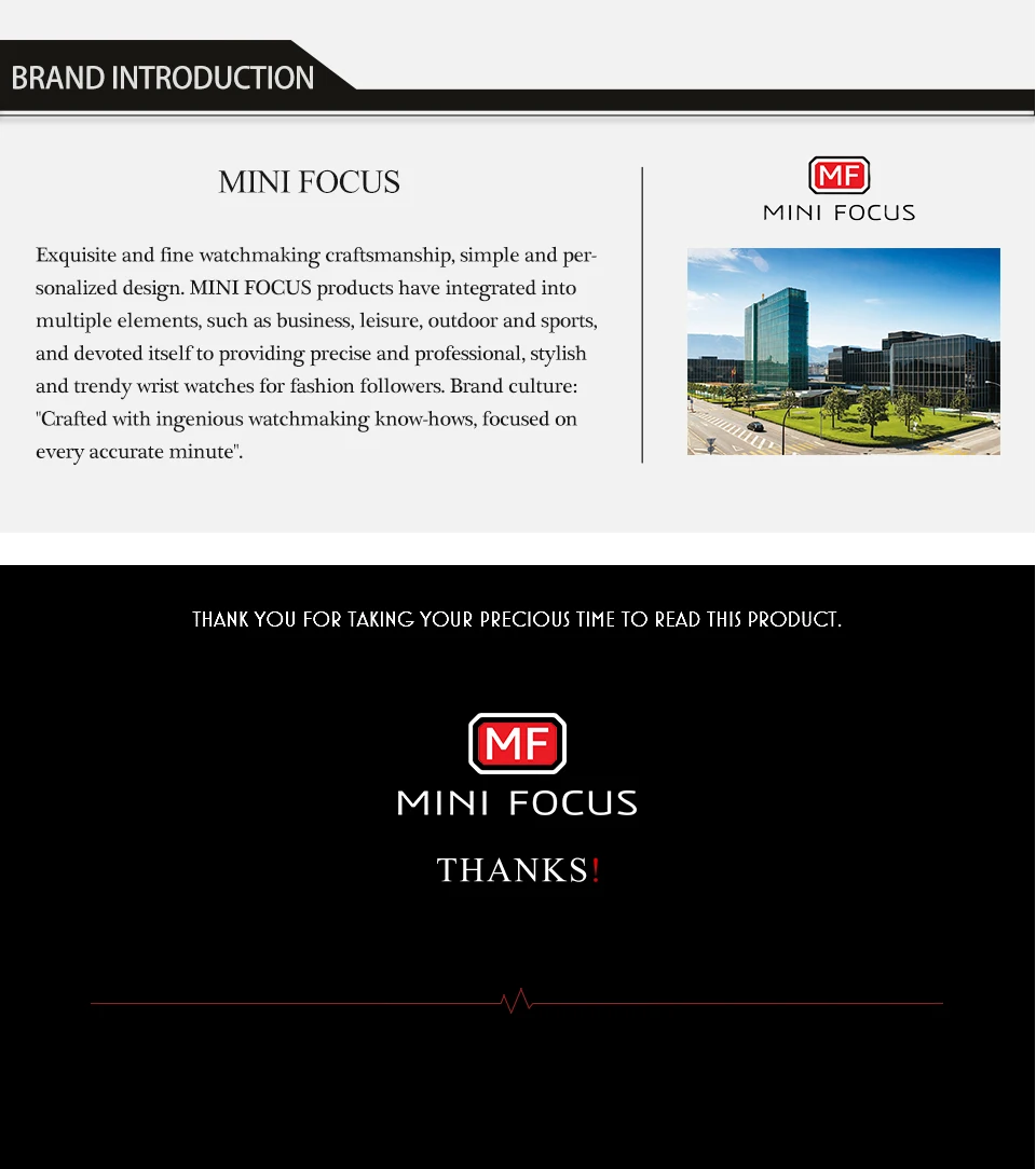 MINI FOCUS Quarzuhr für Herren, wasserdicht_voghion.com