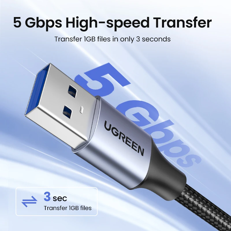Cavo di prolunga USB 3.0 da 5 m Maschio a femmina Cavo di prolunga USB 3.0 da 5 m Maschio a femmina