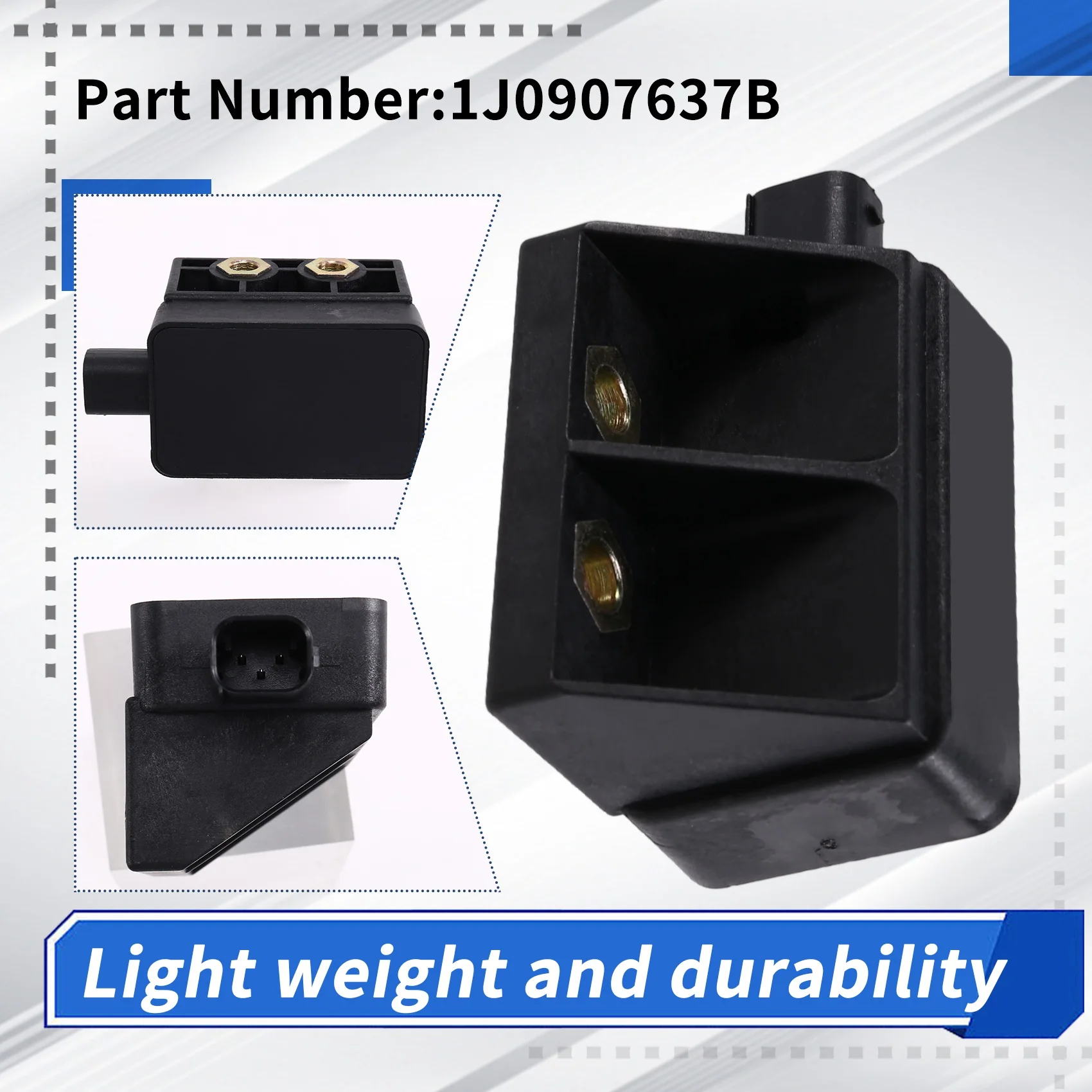 AS57-Car Yaw Rate Sensor For VW Beetle Golf A2 A3 Seat Leon Skoda Octavia 1J0907637B Acceleration Sensor 1997-2010
