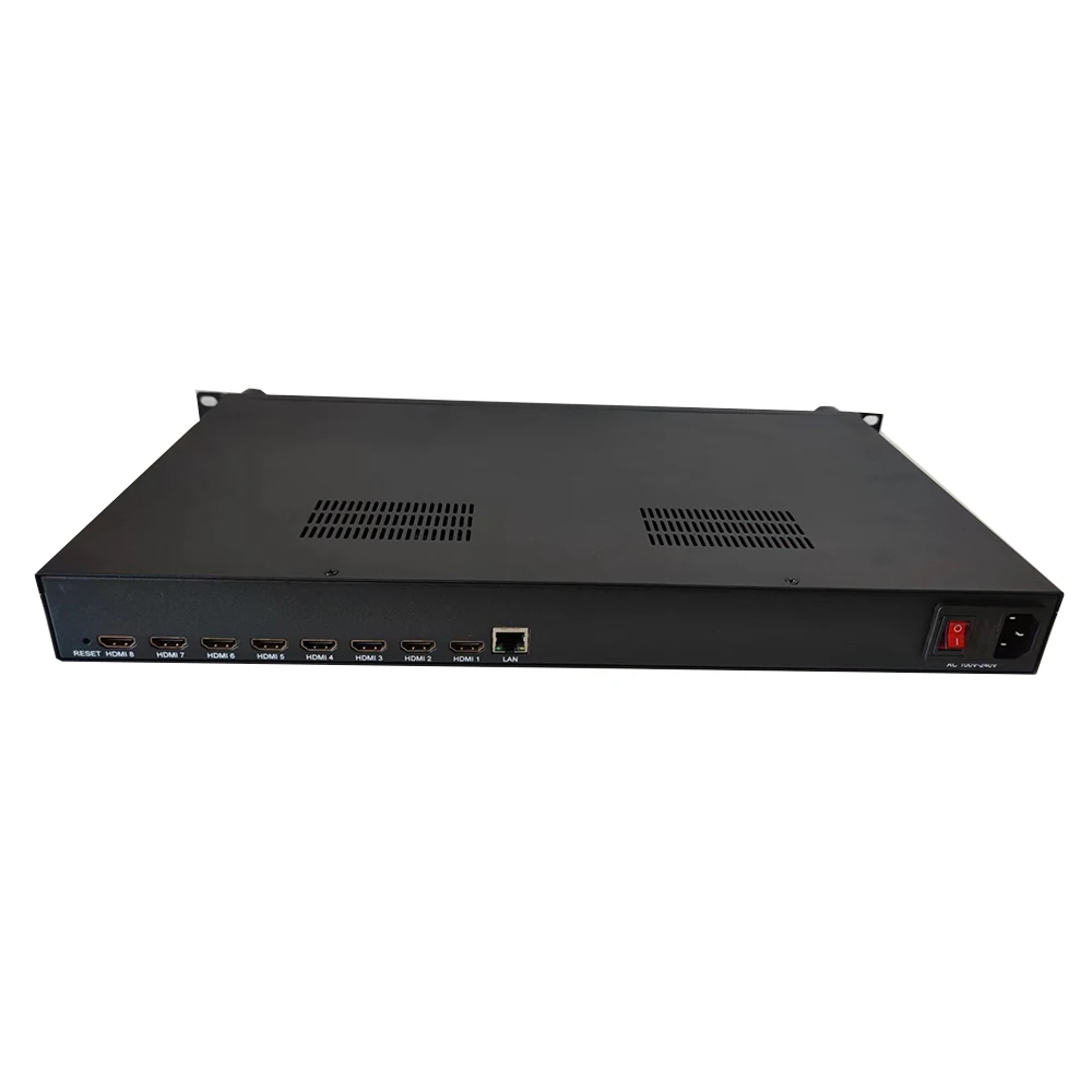 Фото 8-канальный Hdmi-Ip 1920x1080p Iptv Catv Tv System Webcast Push потоковое видео H264 H265 Hdmi кодировщик прямой трансляции №2