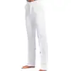 2023 Men's Stand Pocket Casual Linen Pants Solid White Gray Trouser Plus Size 3xl Mens Elegant Fashion Sweatpants Men Streetwear 3
