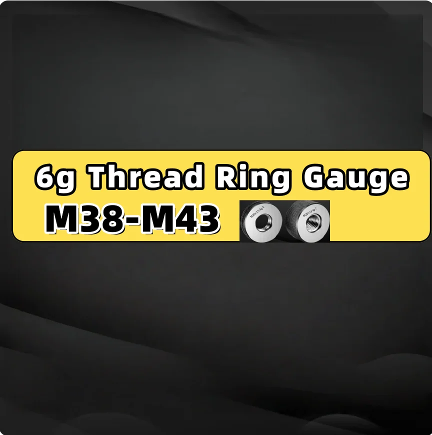 1SET=(1*GO+1*NOGO)6g M38-M43 오른손잡이용 비표준 미터법 미세 ..