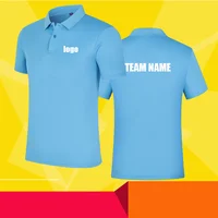 Personnalisation haut de gamme POLO travail personnalisé POLO équipe à manches courtes chemise à séchage rapide de haute qualité tailles adultes et enfants 3