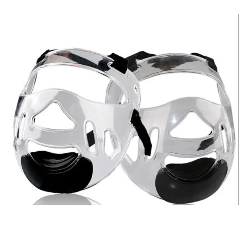 High quality Taekwondo helmet mask Removable karate helmet headgear face mask TKD fitness guard for kids adult nose protector