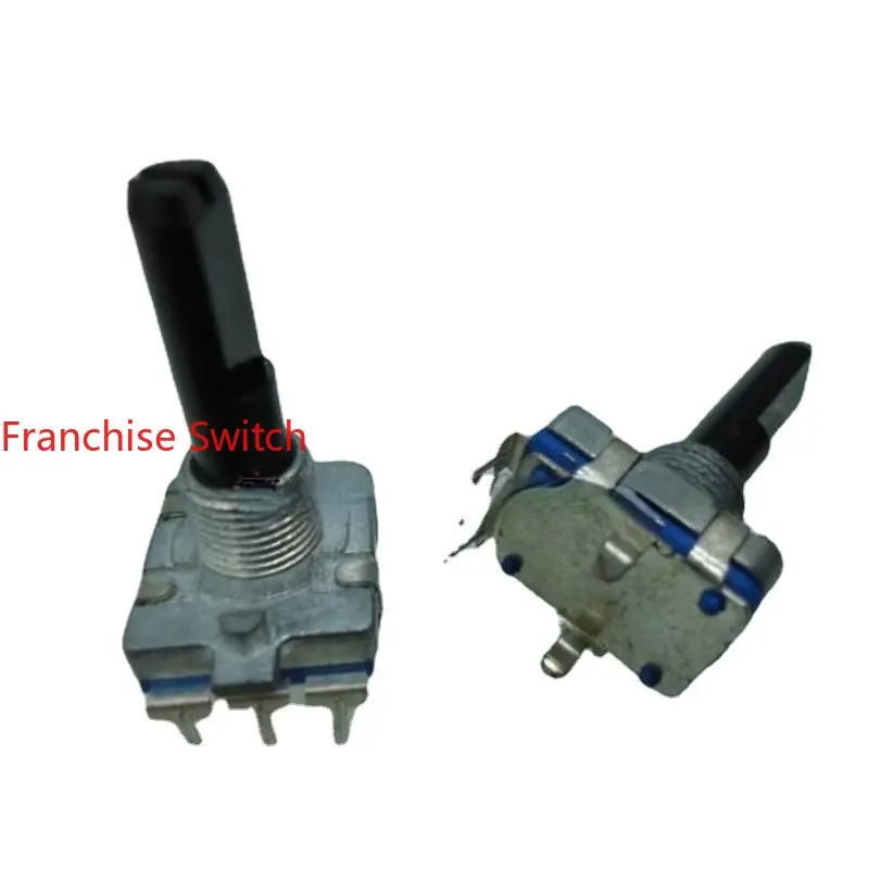 

10PCS 360-degree Encoder Switch EC16-24-bit 25mm Half-shaft Stepping Rotary Volume Pulse