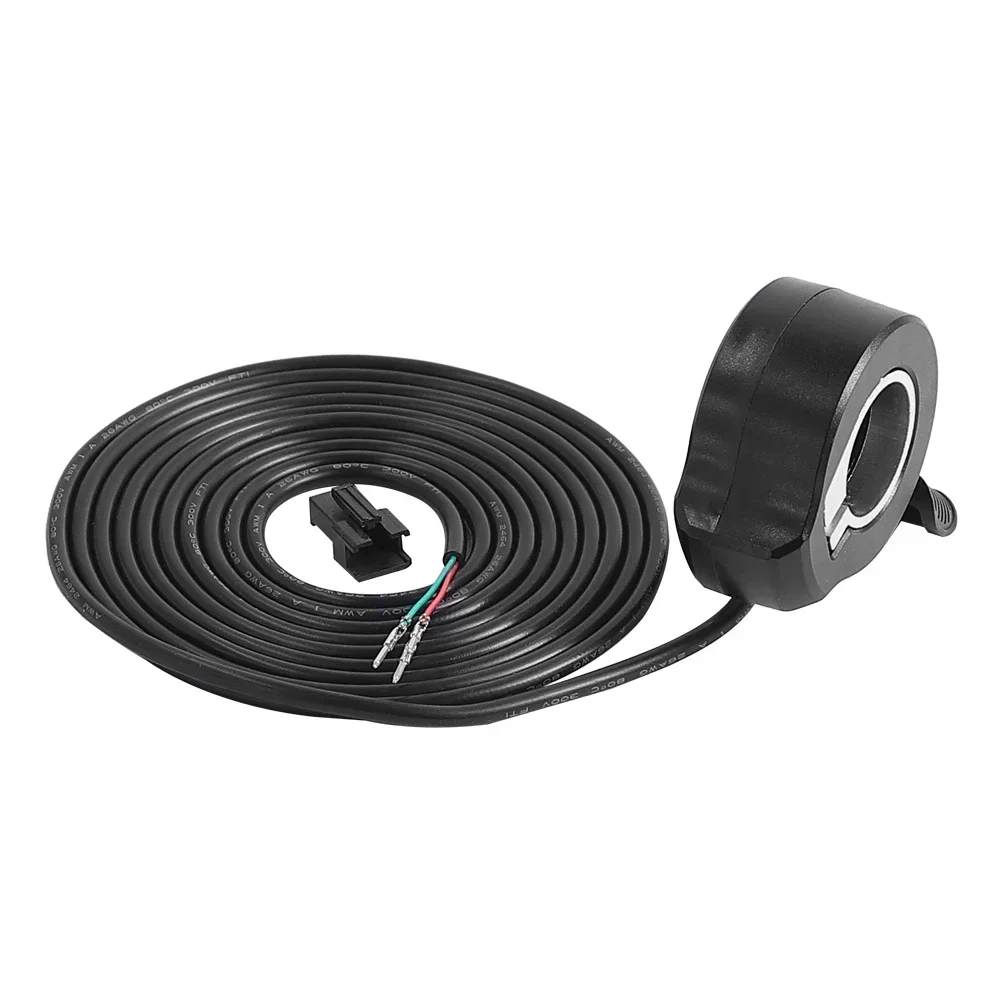 High-Performance Waterproof Thumb Throttle with SM Plug Connector for Electric Bikes and Scooters