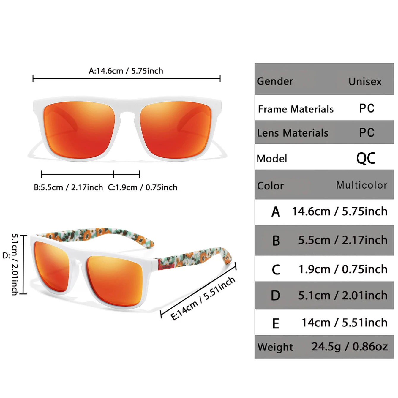 Classic Cycling Sunglasses Night Vision