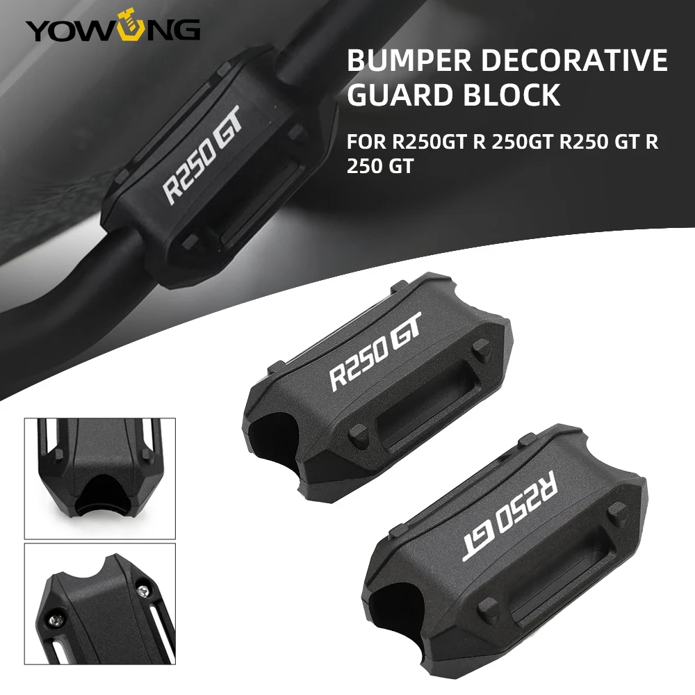 

Motorcycle 25mm Rcing Engine Crash bar Protection Bumper Decorative Guard Block FOR SUZUKI R250GT R 250GT R250 GT R 250 GT 2024