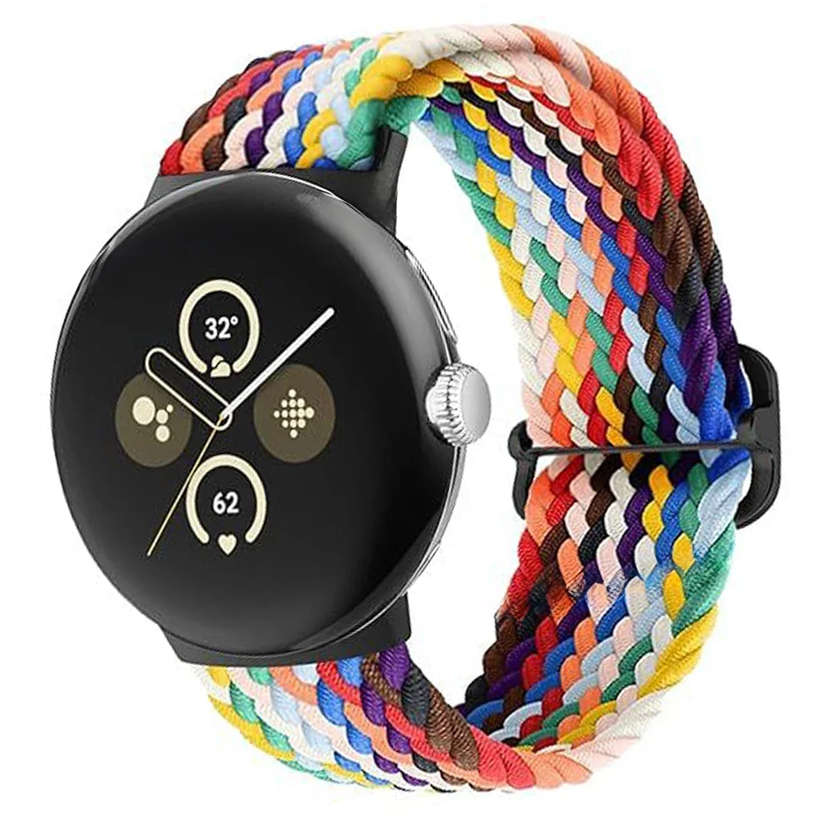 Braided Solo Loop Elastic Nylon Bracelet