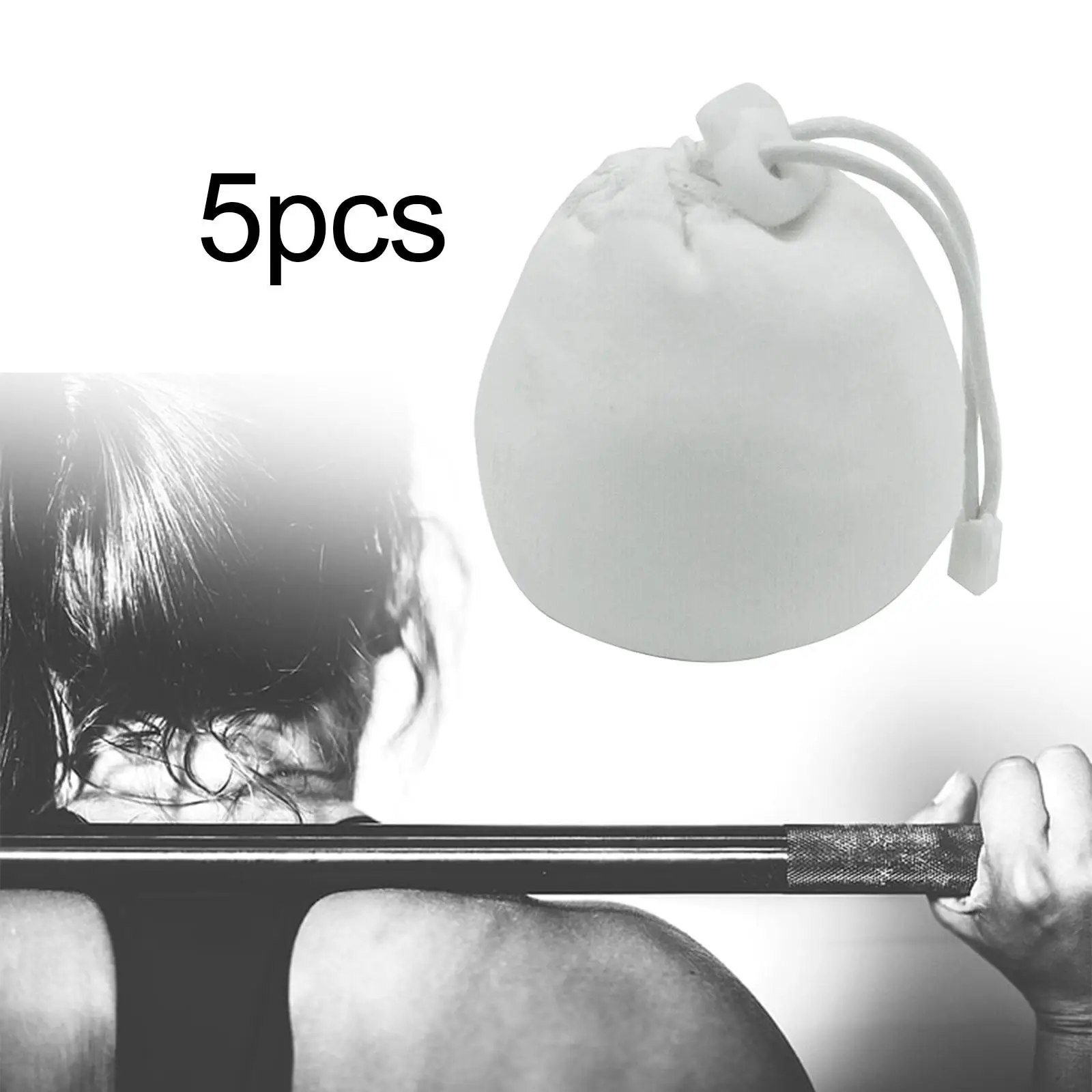 5x Chalk Ball Bag Anti Slip Powder Bag for Rock Climbing Training Workout Weightlifting climbing storage bag,climbing chalk bag