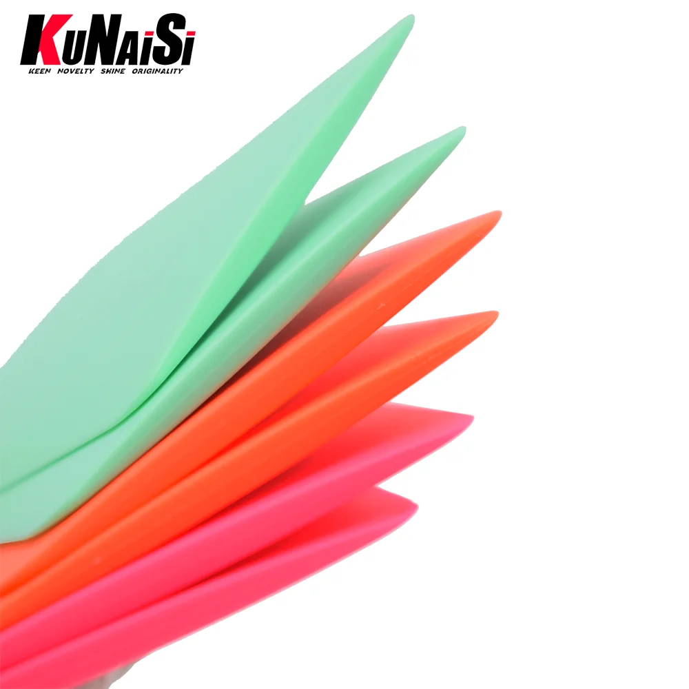 10 pcs Felt Edge Squeegee Car Vinyl Scraper Styling Vinyl Wrapping Spatula Tool Scratch Free Squeegee Wall Stickers Smoother